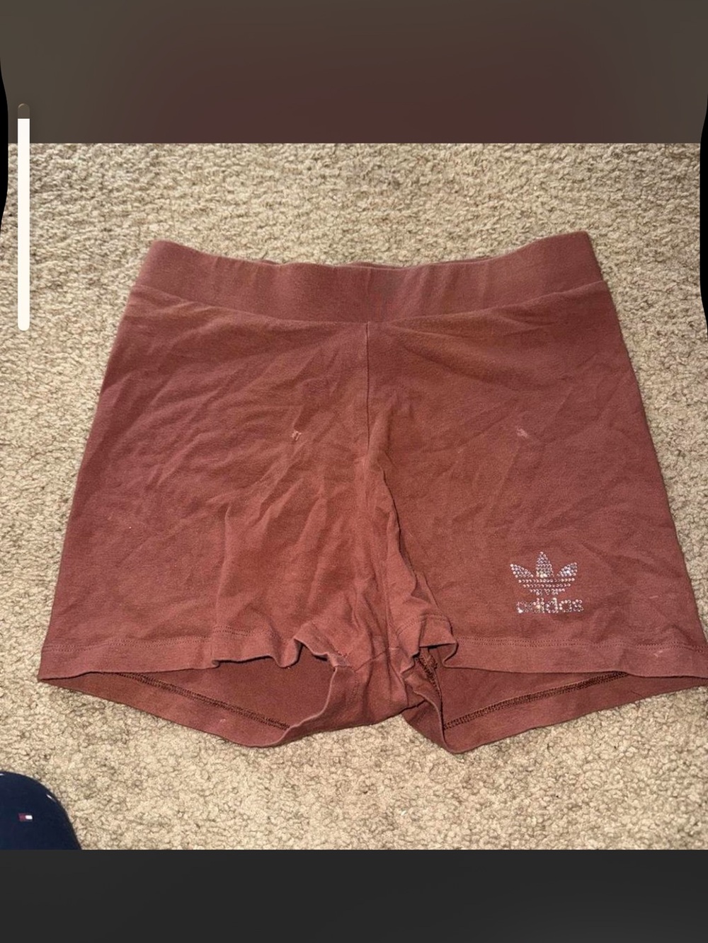 adidas Rust brown Seamless Bike Shorts